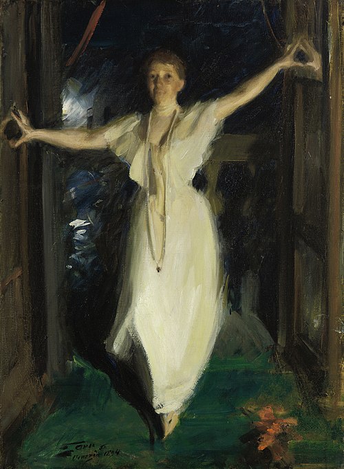 Isabella Stewart Gardner in Venice, 1894, Anders Zorn