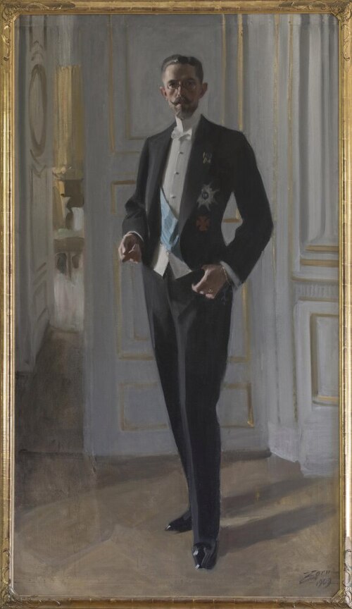 King Gustav V, 1909, Anders Zorn