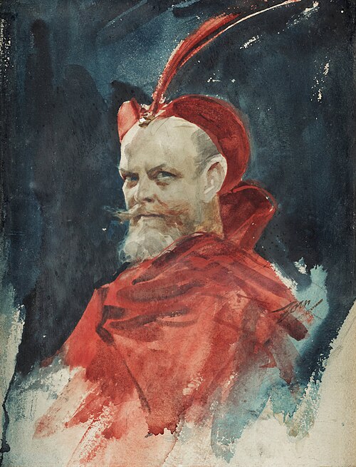 Mefisto Consul Dahlander, 1884, Anders Zorn