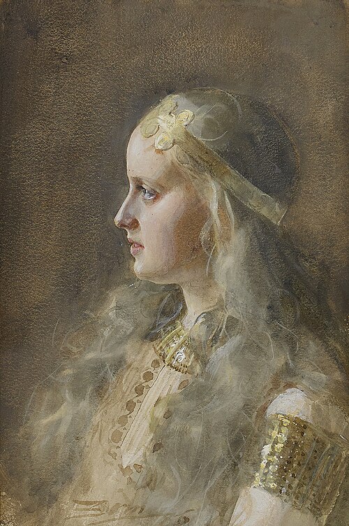 Gunnlöd, 1886, Anders Zorn