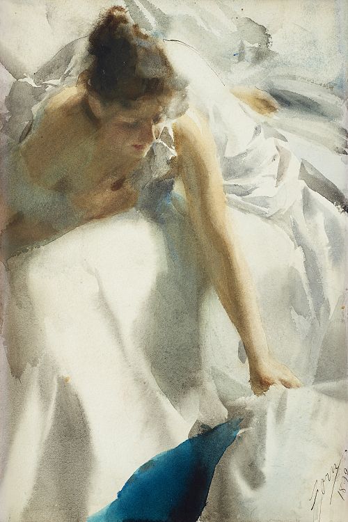Réveil, boulevard de Clichy, 1892, Anders Zorn