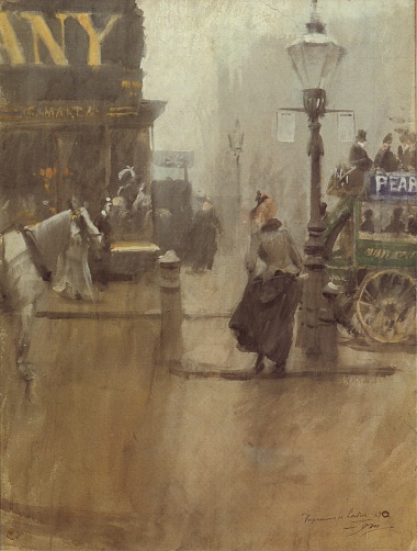 Impressions de Londres, 1890, Anders Zorn