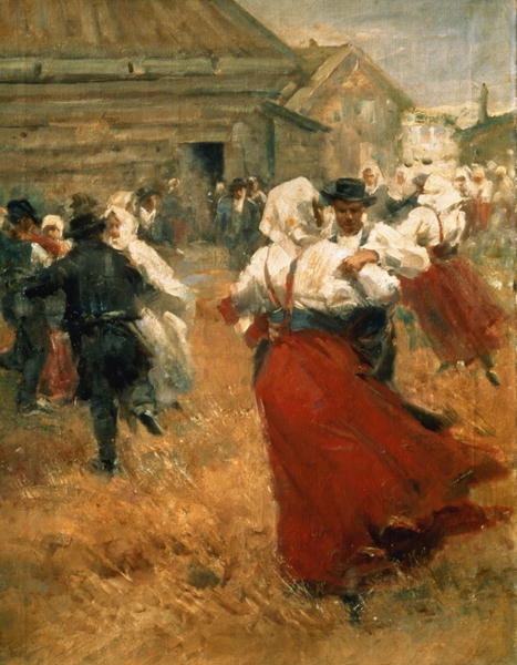 Country festival, 1890, Anders Zorn