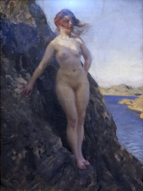 On the Rock, 1904, Anders Zorn