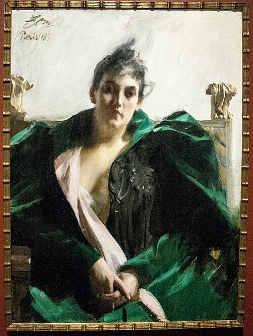 Woman of Paris, 1887, Anders Zorn