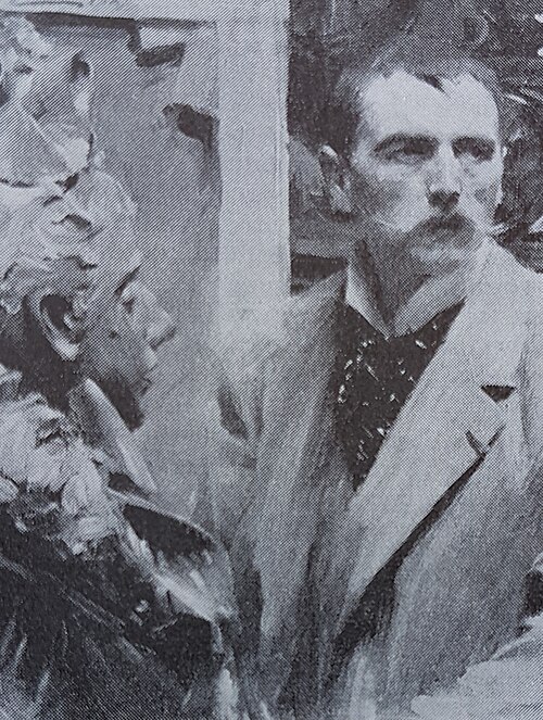 Self-portrait 1889 by Anders Zorn, 1889, Anders Zorn