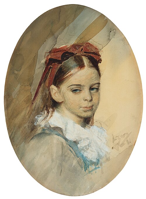 Portrait of a Girl, 1881, Anders Zorn