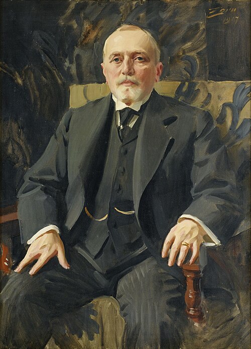 Carl Jonsson, 1917, Anders Zorn