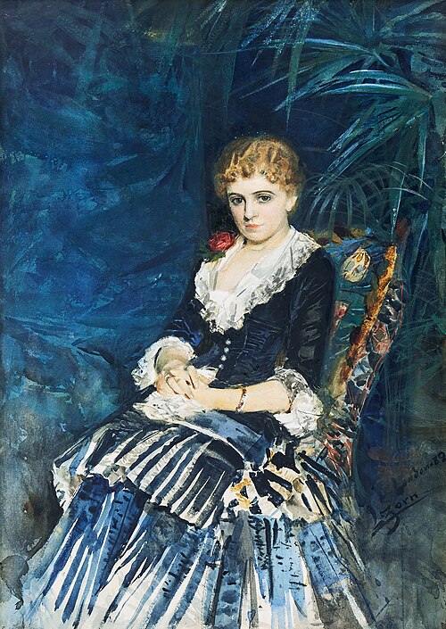 Countess Stenbock, 1882, Anders Zorn