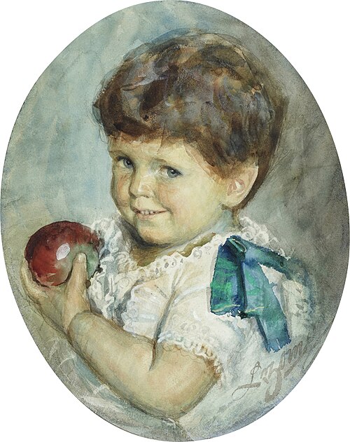 Eva Sofia Hæggström, 1879, Anders Zorn