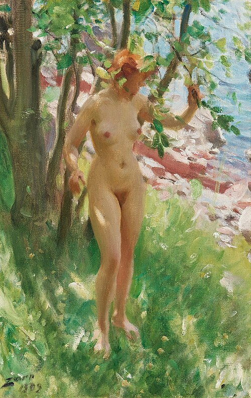 The Shadow, 1909, Anders Zorn