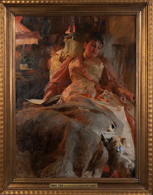 Étude Éclairage, 1890, Anders Zorn