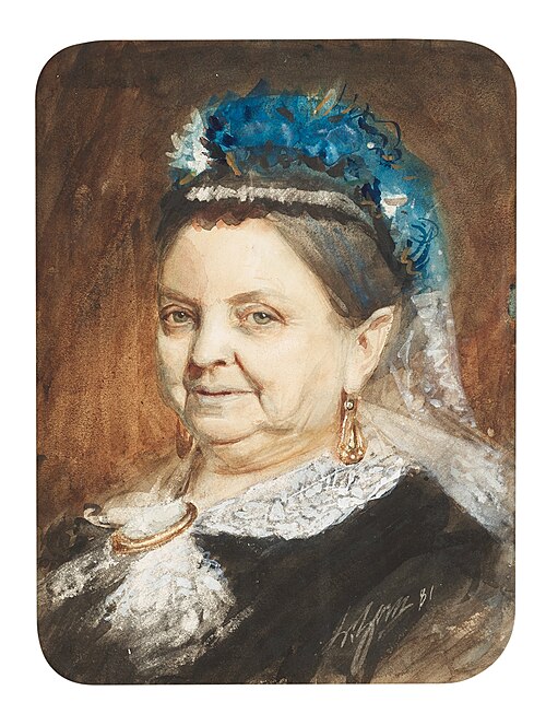 Portrait of older Lady, 1881, Anders Zorn
