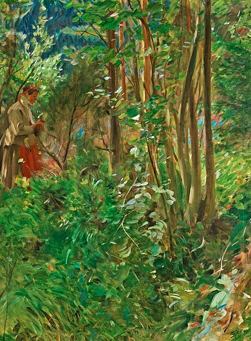 Sol i skogen, 1907, Anders Zorn