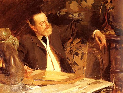 Portrait Antonin Proust, 1888, Anders Zorn