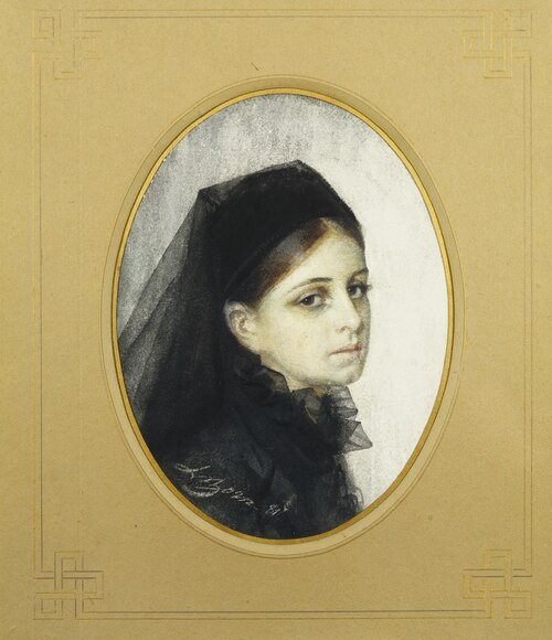 Mourning, 1881, Anders Zorn