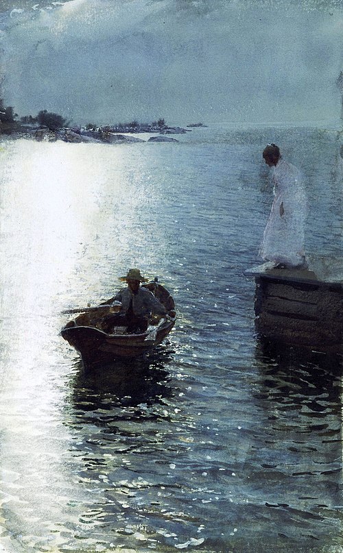 Sommervergnügen, 1886, Anders Zorn