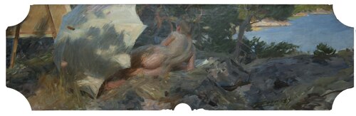 Bather with Parasol, Dalarö, 1889, Anders Zorn