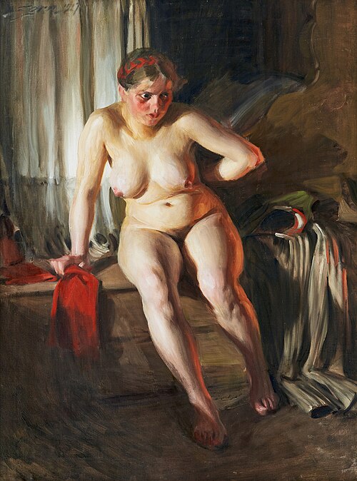 Morning Mood, 1917, Anders Zorn