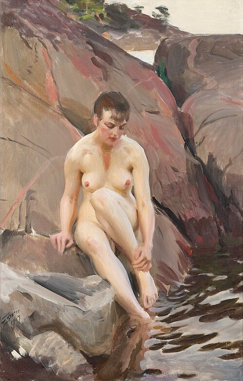 Märta, 1917, Anders Zorn