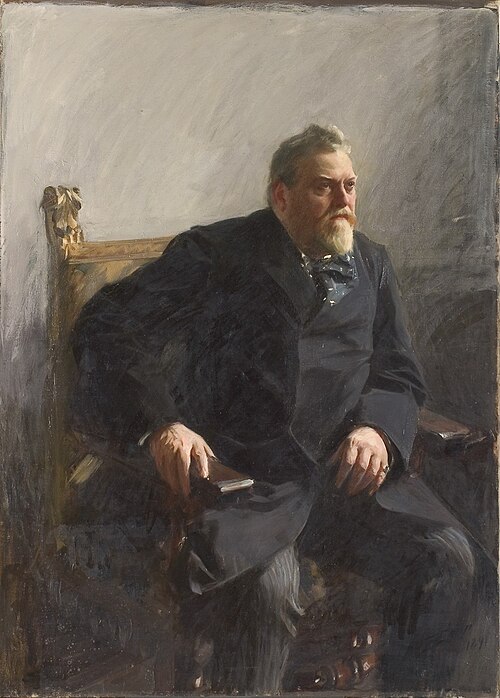 Portrait d'Eugène Spuller, , Anders Zorn