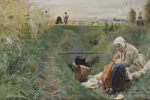 Our Daily Bread, 1886, Anders Zorn