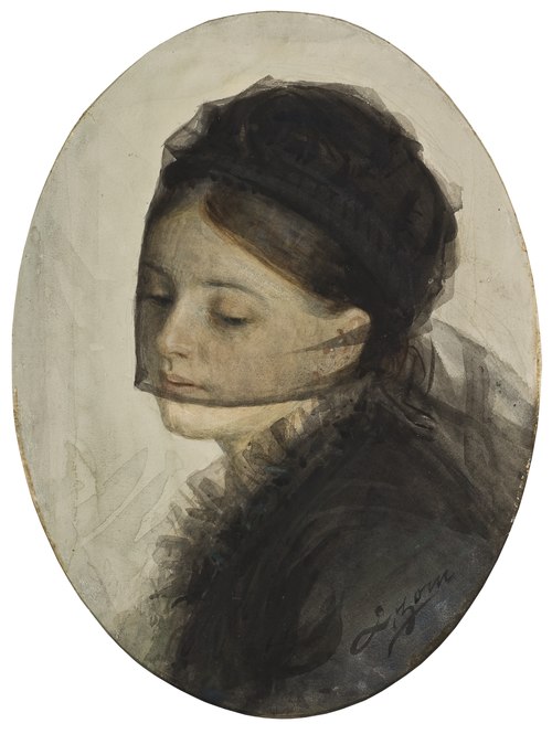 In Mourning, 1880, Anders Zorn