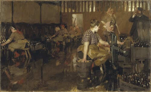 The Little Brewery, 1890, Anders Zorn
