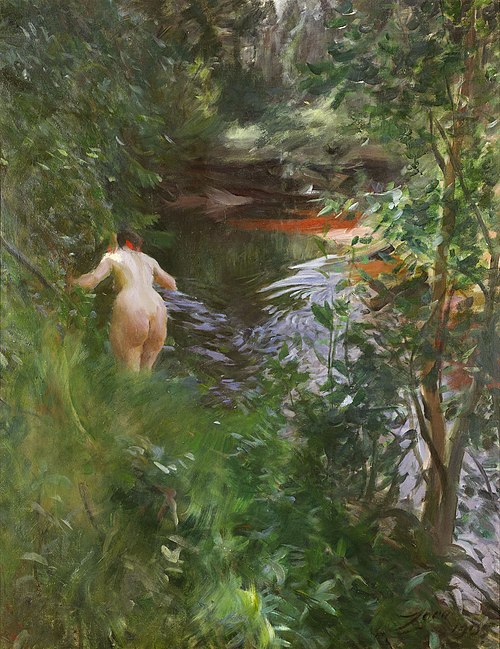 À Gopsmor, 1905, Anders Zorn