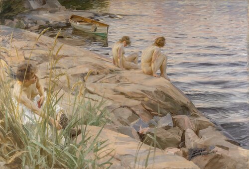 Dehors, 1888, Anders Zorn