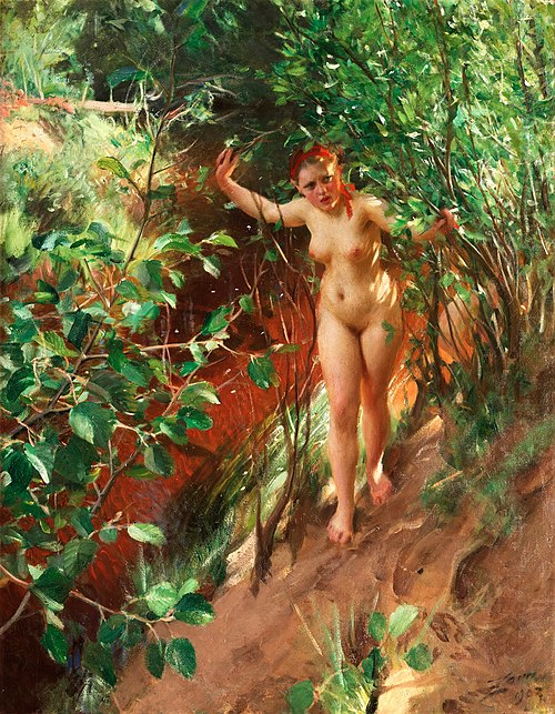 Sable rouge, 1903, Anders Zorn