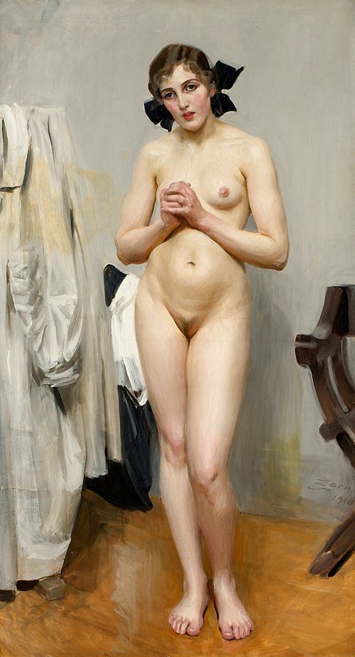 Vierzehn Jahre, ich glaube schon, 1916, Anders Zorn