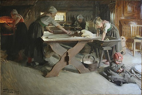 Fournil, 1889, Anders Zorn