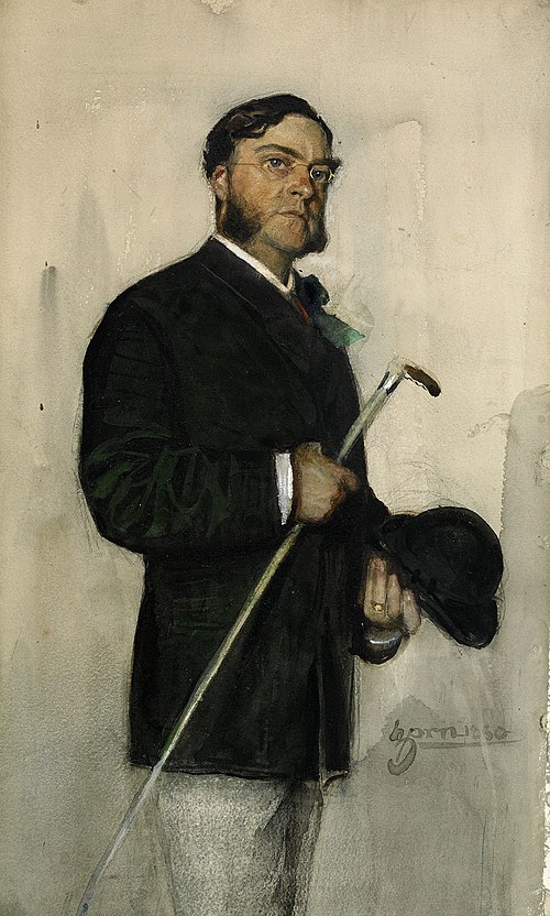 Le Banquier Ludvig Arosenius, 1880, Anders Zorn