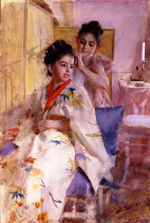 Les Demoiselles Salomon, 1888, Anders Zorn