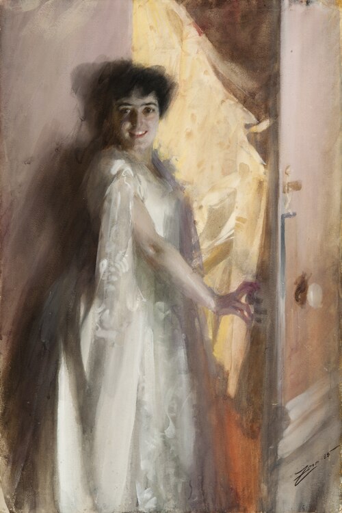 Portrait de Roseta Mauri, 1888, Anders Zorn