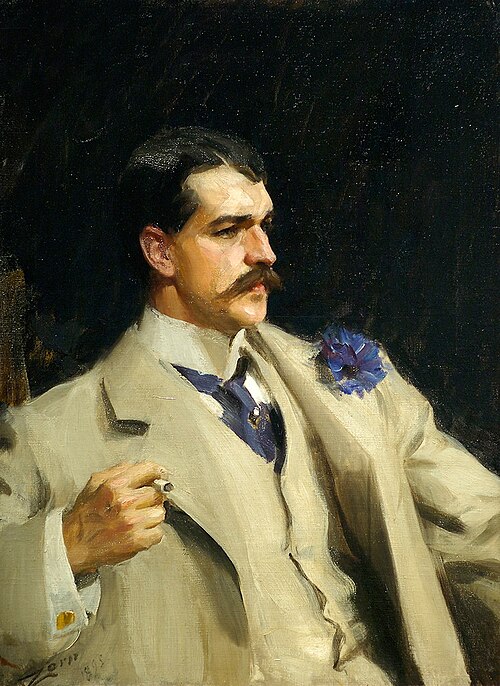 Portrait de William B. Ogden, 1895, Anders Zorn