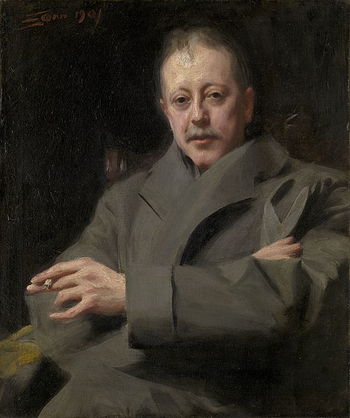 Portrait Study of a Man, 1901, Anders Zorn