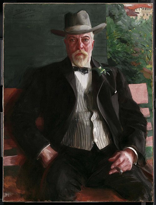 Portrait of Richard Teller Crane, , Anders Zorn