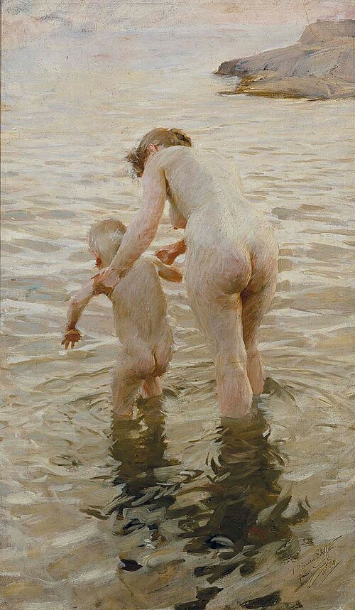The First Time, 1888, Anders Zorn
