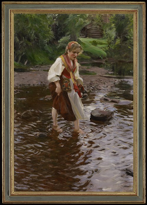 The Girl from lvdalen, 1911, Anders Zorn