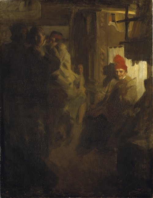 Transferred to the Riksdag: Dance in Gopsmor, 1906, Anders Zorn