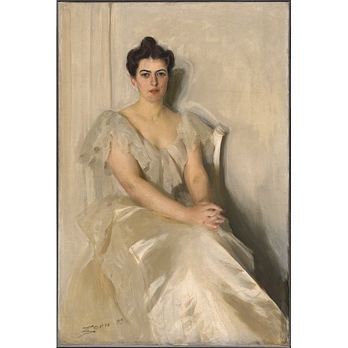 Frances Folsom Cleveland, 1899, Anders Zorn