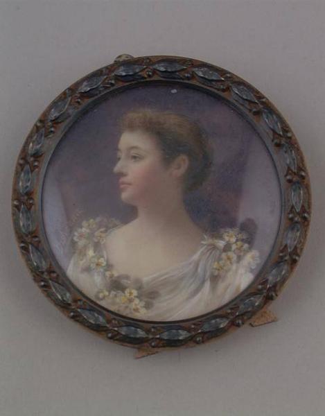Portrait of Mabel Choate (1870-1958), 1895, Katherine Arthur Behenna
