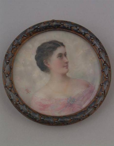 Portrait of Mrs. Isaac Bell (Adelaide Mott, 1828-1901), 1895, Katherine Arthur Behenna
