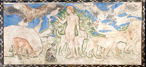 Adam Naming the Animals, 1902, Joakim Skovgaard