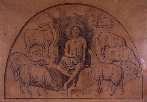 Den gode hyrde, 1925, Joakim Skovgaard