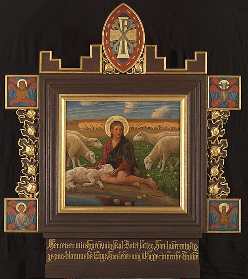 The Good Shepherd, 1895, Joakim Skovgaard