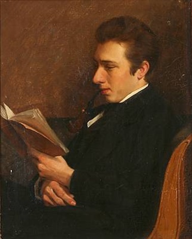 Portrait of Erik Henningsen, 1877, Joakim Skovgaard
