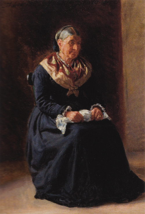 Signora Domenica Cerroni, 1886, Joakim Skovgaard